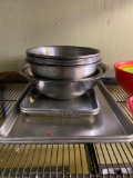 Aluminum Sheet Pans and Stainless Steel Nesting Bowls