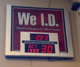 We I.D. LED Digital Sign