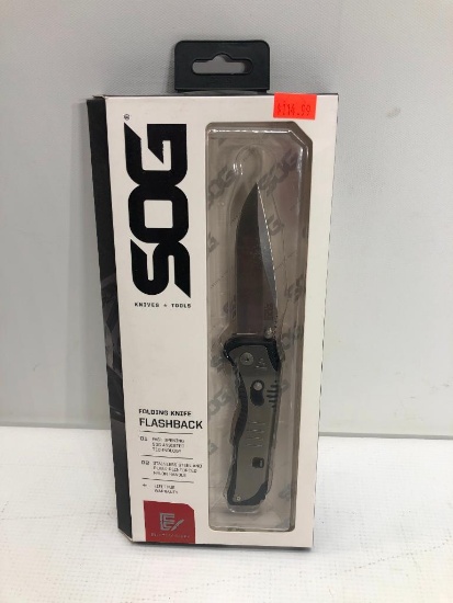 SOG Knives and Tools Flashback Folding Knife MSRP: $114.99