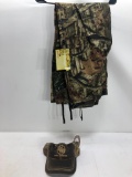 2 Items: Yukon Gear Men's Camo Cargo Pants - Size M & TSG Camo Hat