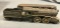 Cast Iron Union Pacific Engine, Coal Car, Passenger Car Possibly Hubley