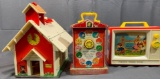 Fisher Price Schoolhouse Clock and Play TV