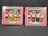 Cabbage Patch Kids in Two Carry Cases