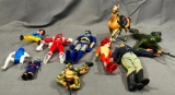 Action Figurines and Cowboy and Horse