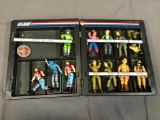 GI Joe Collector Case and G.I. Joe Action Figures