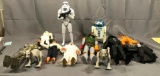 Box of Large Star Wars Action Figures 12 Total