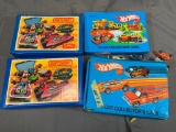 4 Collector Case Full of Hot Wheels
