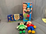 Mickey Mouse Marching, Game and Old Dolls