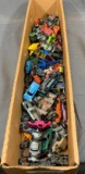 Box of Vintage Matchbox and Hot Wheels Toy Cars