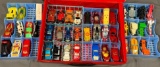 Lot of Hot Wheels and Storage Case