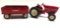 Vintage International Toy Tractor and Trailer