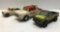 3 Vintage Toy Trucks - Unknown Brands