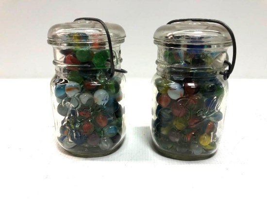 2 Jars of Marbles