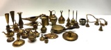 Large Lot of Miscellaneous Brass Items - See Pictures for Details