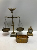 Vintage Scale, Clock, and other Misc. Items