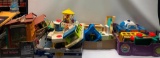 Large Lot of Miscellaneous Toy Playhouse and Buildings