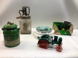 Miscellaneous John Deere Items: Die Cast Toys, Plates, etc. - See Pictures for Details