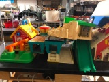 Large Lot of Miscellaneous Playsets - Some Missing Items