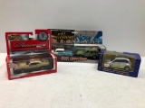 Various Model Cars Then & Now, Road Champs and Road and Track Power Racer