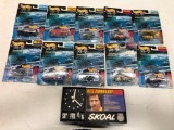 New Hot Wheels and Skoal Clock with Date Dale Earnhardt