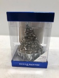 Reed and Barton Silver Plated Christmas Musical Tree plays O'Tannenbaum