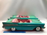 2 Vintage Barbie Chevrolet Bel Airs