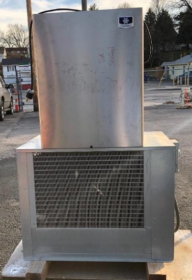 Manitowoc Air Cooled Ice Maker Head - Model: RFS1278C, Manitowoc RCU-1075 Remote Condensing Unit Air