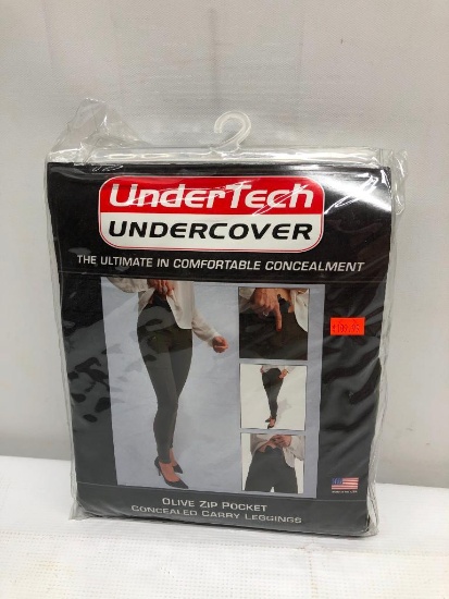 UnderTech Undercover Olive Zip Pocket Concealed Carry Leggings, MSRP: $109.99