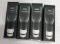 Lot of 4 Items: (4) NEBO Transport Rechargeable 125 Lumen Flashlight