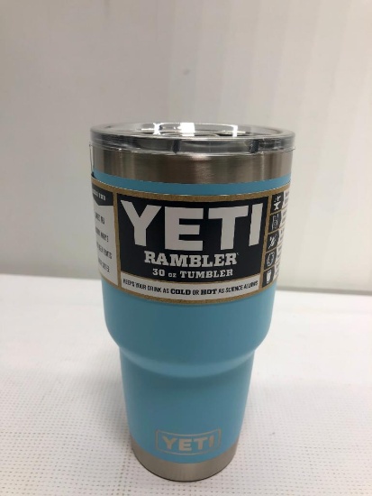 Yeti Rambler Sky Blue 30oz Tumbler