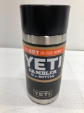 Yeti Rambler Black 12oz Bottle