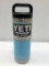 YETI Sky Blue 18oz Rambler Bottle, Rare Discontinued Color