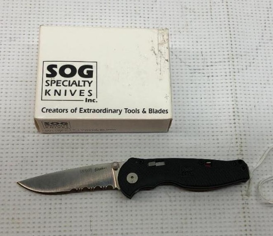 SOG Specialty Knives FSA-97 1/2 SERR Flash-1
