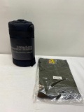 Lot of 2; Warm-N-Dry Weather Blanket Urban Survival Gear & 2XL XXL VooDoo Tactical Combat Shirt w/