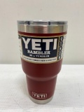YETI Brick Red 30oz Rambler Tumbler w/ Mag Slide Lid & Rambler Handle - Discontinued Rare Color
