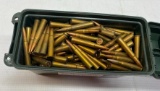 Approx. 249 Rounds; 303 British 1942 WWII VIIIZ SR Ammunition w/ Ammo Box