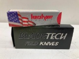 2 Knives; Blade-Tech MLEK Classic BT14 GCEBK & Kershaw LEEK 1660BW Speed Safe