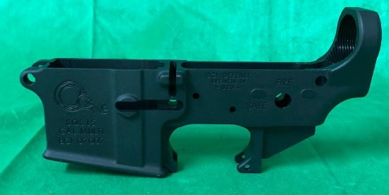 BCI Defense BCID Stripped Lower Receiver, Anodized - SQS15 Cal. Multi SN: BCI 07007