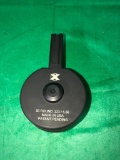 X Products Model X-15 AR 50 Round High Capacity Drum Magazine,Black, .223 / 5.56 MSRP: $250.00