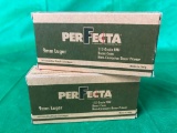 100 Rounds; PERFECTA 9mm Luger 115gr FMJ, 2 boxes, 50/box