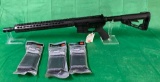Rhino Arms RA-4R 5.56 Cal. Rifle SN: SC01301 Includes 3 New Magazines, less than 600 rounds shot