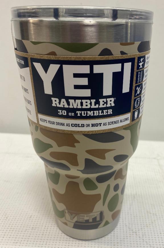 YETI Camo 20oz Rambler Tumbler Sold Out / Rare ++ Yeti Veterans Day 30oz  Rambler - Navy - Folds of Honor Tumbler - Limited Edition for Sale in  Renton, WA - OfferUp