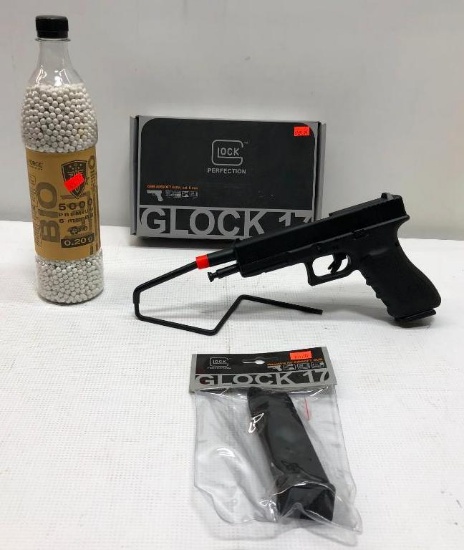 Glock 17 GBB Airsoft Gun w/ 5000 Air Soft BBs and Air Soft Magazine