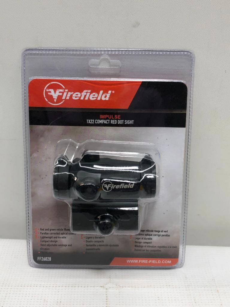 Firefield Impulse 1x22 Compact Red Dot Sight FF26028 for sale online 