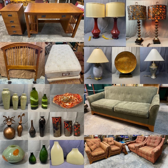 The Auction Mill Auction Catalog Modern Home Decor & Furnishings Omaha, Nebr. Online Auctions