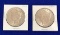 2 Silver Dollars, 1884 Morgan, 1925 Peace