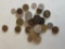 Bag of Foreign Coins, Italy, Sweden, Netherlands, France