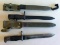 Lot of 2 Vietnam Era Bayonets