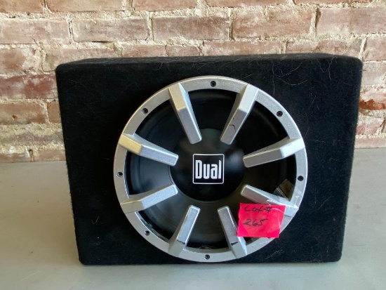 Dual TBX10A Subwoofer Speaker | Online 
