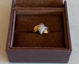 10k Gold & Diamond Ring